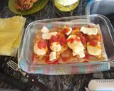 Foto del paso 5 de la receta: Lasagna de milanesa de pollo