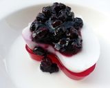 A picture of step 6 of 4th Of July Coconut Jello.