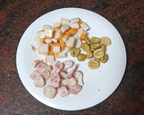 Foto del paso 2 de la receta: Pizza de pulpo, palitos de cangrejo y verdura