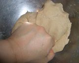 A picture of step 3 of Chapati with Atta (Whole Wheat Flour).