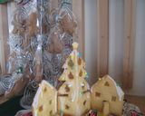 A picture of step 14 of A Lit Up Decorative Cookie House For Christmas.