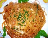A picture of step 5 of Pasta Napolitan A Nostalgic Flavor.