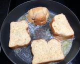 Une image de l'étape 3 de Brioche perdue au nutella.