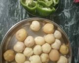 भरवा शिमला मिर्च विथ ग्रेवी रेसिपी चरण 1 फोटो