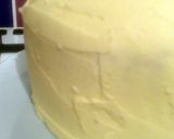 A picture of step 15 of Vickys Lavender Cake with Lemon Buttercream, GF DF EF SF NF.