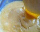 A picture of step 3 of Pancake Mix Madeleines.