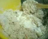 A picture of step 6 of Cheese and pear yoghurt bread. (Use gms measurements ).