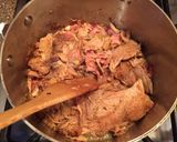 A picture of step 3 of Potatoes With Chicken & Bacon Cream.
