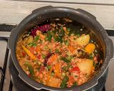 A picture of step 10 of One pot vegetable and dal masala khichdi in pressure cooker.