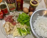 Foto langkah ke 1 dari resep Penang Char kway teow 炒粿条 /Kwetiau Goreng Penang.