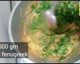મેથી મટર મલાઈ(Methi Matar Malai Recipe In Gujarati) રેસીપી સ્ટેપ4ફોટો