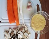 Vargányás daragaluska leves recept fázis 1 fotója