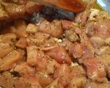 A picture of step 3 of Chicken Pasta.