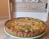 Foto del paso 9 de la receta: Quiche de espinacas y calabaza con base multicereales