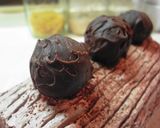 A picture of step 8 of Subtly Sweet Orange Flavored Chocolate Truffles.