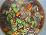 Tempe Tahu Kacang Polong Saus Tiram