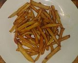 A picture of step 5 of Tex's McDonalds French Fries 🍟.