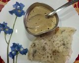 झटपट बनणारे तांदळाच्या पिठाचे डोसे (Rice Flour Dosa Recipe In Marathi) रेसिपी स्टेप 7 फोटो 