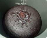 A picture of step 2 of Chocolate Cake Top Ferrero Rocher.