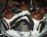 ओरियो बिस्कुट केक (Oreo biscuit cake recipe in hindi) रेसिपी चरण 12 फोटो