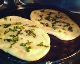 A picture of step 4 of Stuffed aloo kulcha.