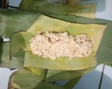Foto langkah ke 6 dari resep Pepes Tahu Teri Telur Asin.