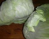 A picture of step 1 of Sig's White Fish Pointed Cabbage Parcels.