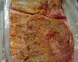A picture of step 2 of Pork spareribs with blackberry glaze.