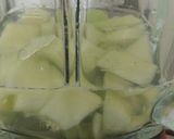 A picture of step 2 of My Galia Melon Ice Drink 🤩.