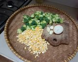 Foto langkah ke 1 dari resep Tumis Brokoli Jagung Manis.