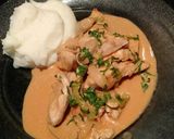 Foto del paso 6 de la receta: Pechugas de pollo con salsa rosada