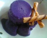 Foto langkah ke 5 dari resep Es Krim Ubi ungu.