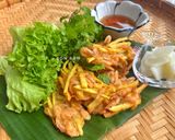Hình bước làm 5 của món Tép Chiên Khoai Lang