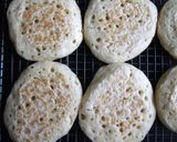 A picture of step 7 of Crumpet Pancakes.