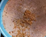 A picture of step 1 of Pachhai Sundakkai Sadam.