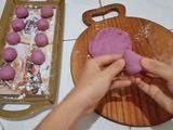 Donat Ubi Ungu dan Roti Teflon Ubi Ungu (Tanpa Telur)