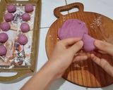 Foto langkah ke 3 dari resep Donat Ubi Ungu dan Roti Teflon Ubi Ungu (Tanpa Telur).