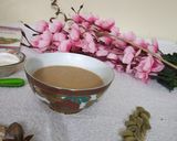 A picture of step 4 of Irani chai recipe.