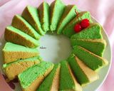 Foto langkah ke 6 dari resep Pandan Chiffon Cake.