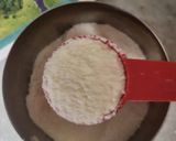 A picture of step 1 of Summer Special Besan Laddoo Ice-cream.