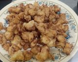A picture of step 7 of Cauliflower Manchurian.