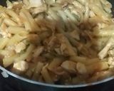 A picture of step 4 of Baked Chicken cheese pasta.