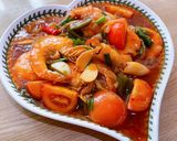 Gambar langkah 3 resipi 👩‍🍳Sea Food Tiga Rasa🦐🦑.