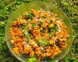 A picture of step 7 of Maharashtrian Ratalyacha Kees - Shakarkand Upma.