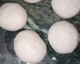 A picture of step 1 of Bhature.