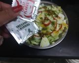 A picture of step 5 of Cabbage egg chat.
