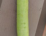A picture of step 1 of Stuffed bottle gourd ghiya.