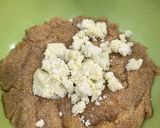A picture of step 2 of Apple burfi.