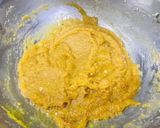 A picture of step 3 of Badam ka halwa.