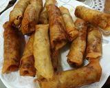A picture of step 4 of Beef mince masala rolls.